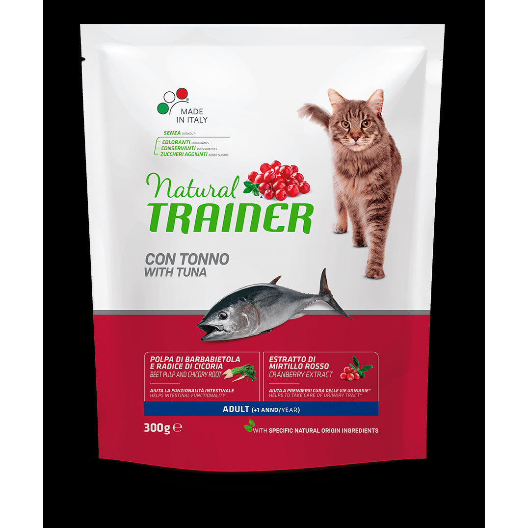 Natural Trainer Adult con Tonno 300g - Gatti Adulti Natural Trainer Adult con Tonno 300g - Gatti Adulti